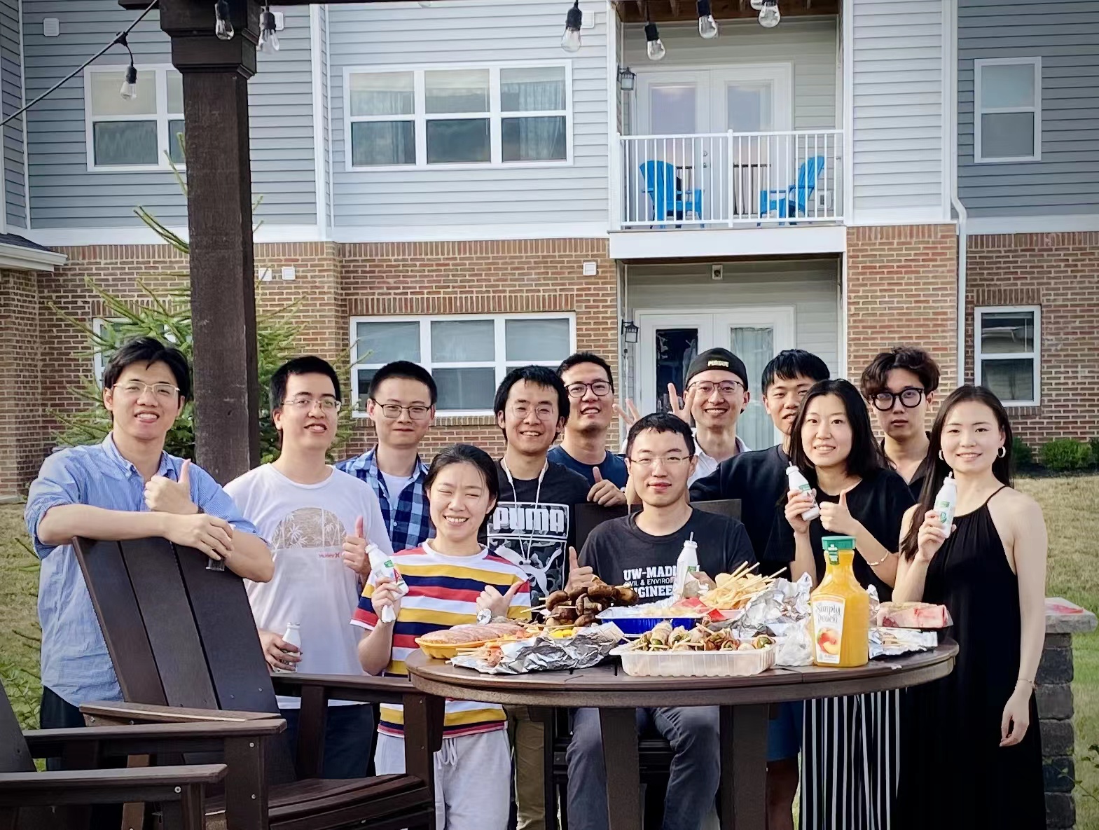 Summer BBQ party, cheers!